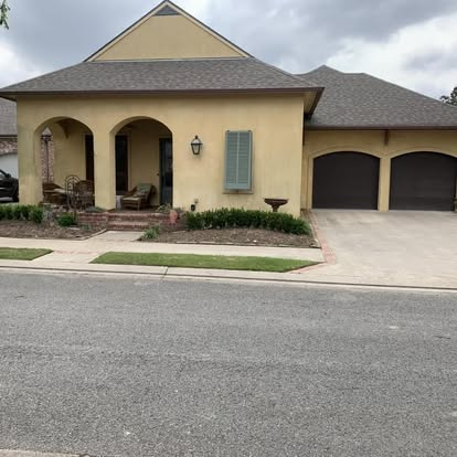 Restored curb appeal after Precision Wash Co. cleaned the siding, trim and concrete walkways. Restored curb appeal after Precision Wash Co. cleaned the siding, trim and concrete walkways.